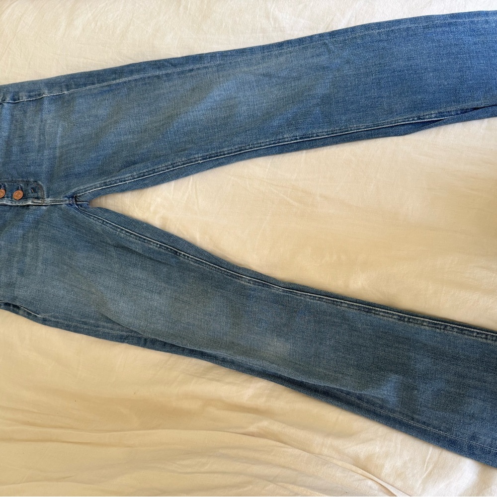 MOTHER dazzle pixie ankle fray jeans